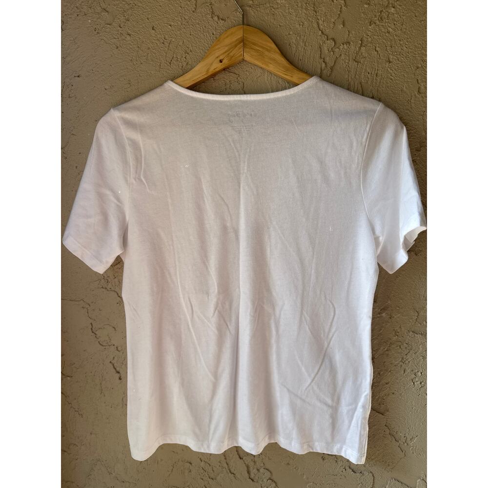Coral Bay Split Neck Embroidered Top - Picture 2 of 8